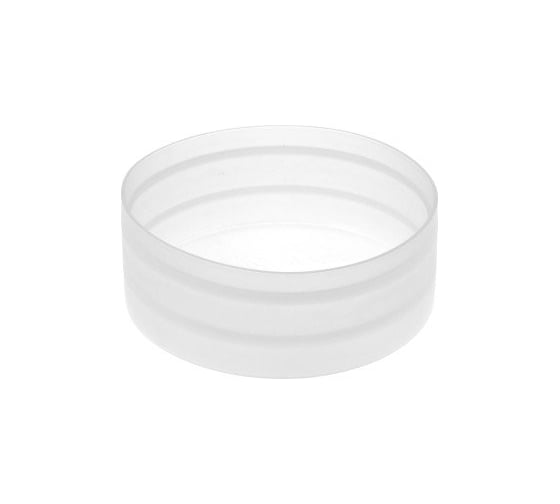 Изображение товара Заглушка пластиковая Миниворкс круглая Ø103 мм, наружная, серия TXT, цвет бесцветный –  (3 шт.) TXT103