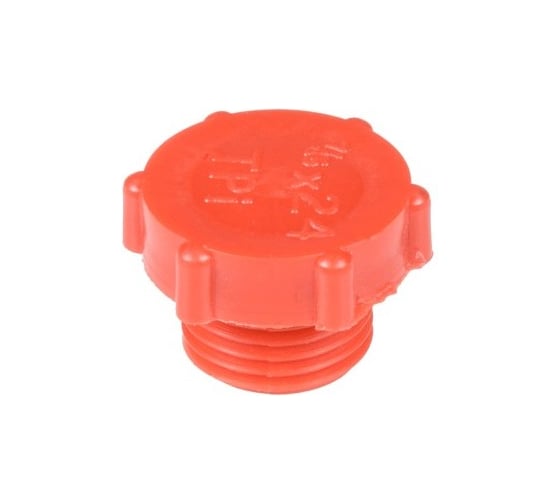 Изображение товара Заглушка пластиковая Миниворкс для внутренней резьбы 7/16x20, серия TFU, цвет красный –  (10 шт.) TFU7/16U