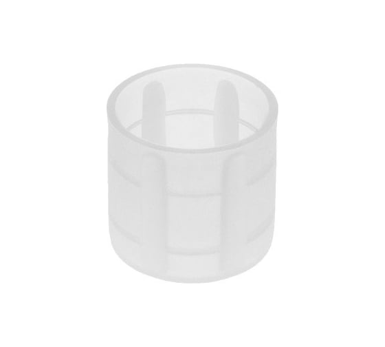 Изображение товара Заглушка пластиковая Миниворкс круглая Ø15 мм, наружная, серия TXT, цвет бесцветный –  (20 шт.) TXT15