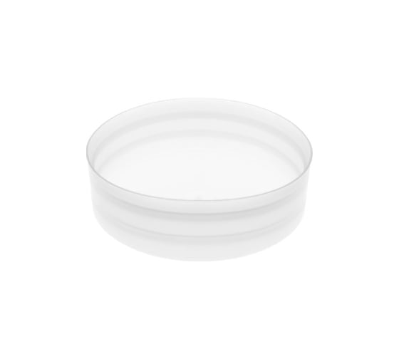 Изображение товара Заглушка пластиковая Миниворкс круглая Ø101.6 мм, наружная, серия TXT, цвет бесцветный –  (3 шт.) TXT101,6