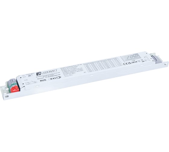 Изображение товара Стабилизатор тока светодиодов Ledcraft LC-60-850D-DALI-65 М Б IP20 001.01 1631330086