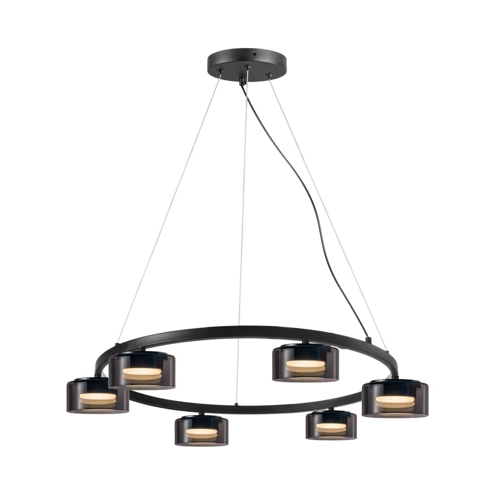 Изображение товара Люстра под лампу General Lighting Systems Гранелл GCHL-6GX53-M 6 ламп стиль модерн