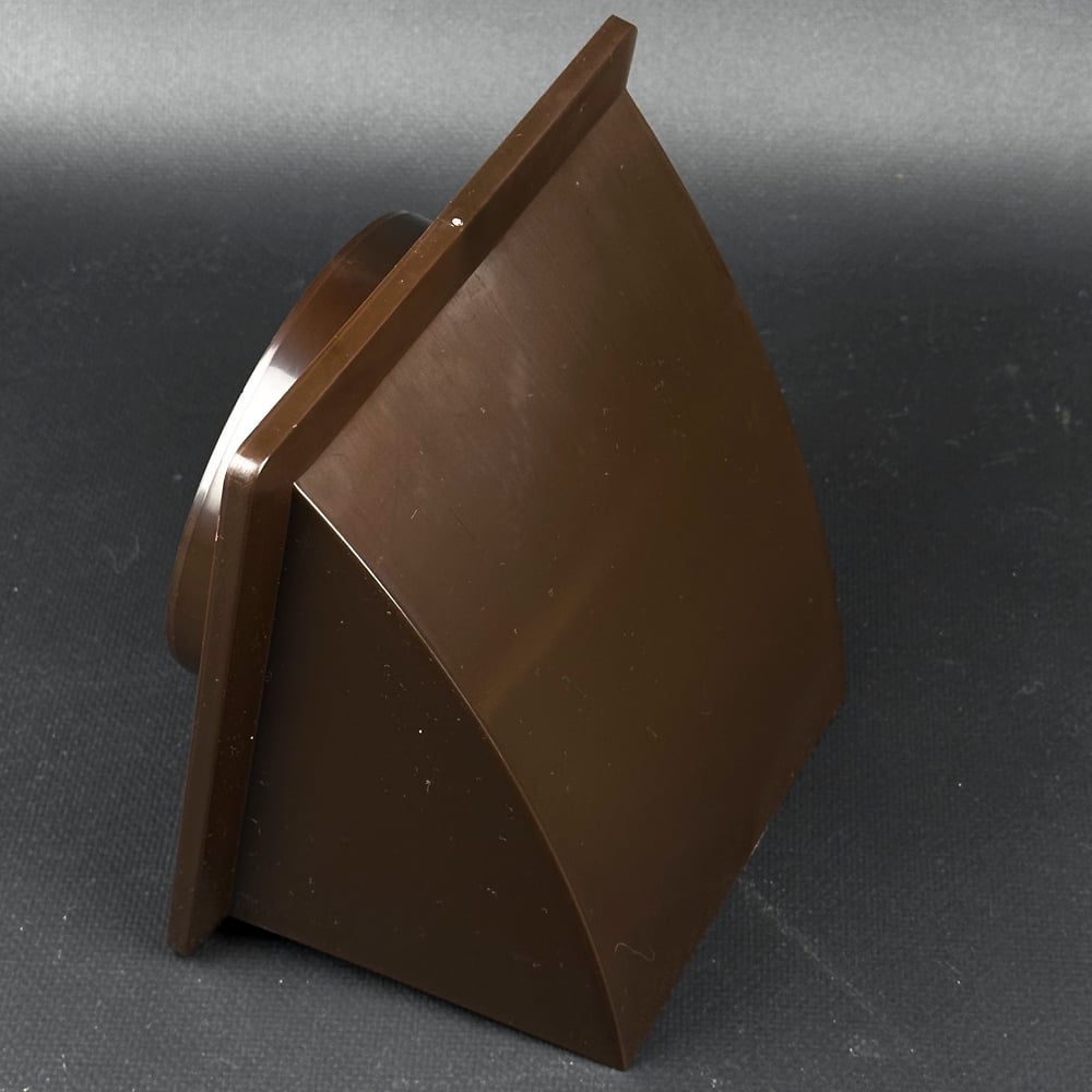 Изображение товара Выход стенной KRAFTAIR с обратным клапаном D100 коричневый