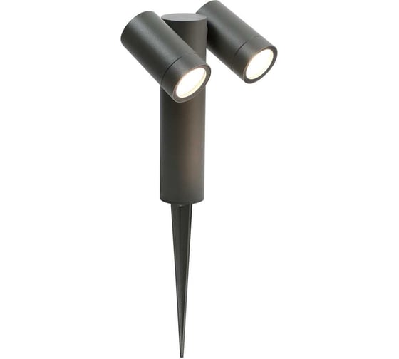 Изображение товара Садово-парковый светильник General Lighting Systems Люмикс GPF-2MR16-GU10-R-IP65 графит 662438