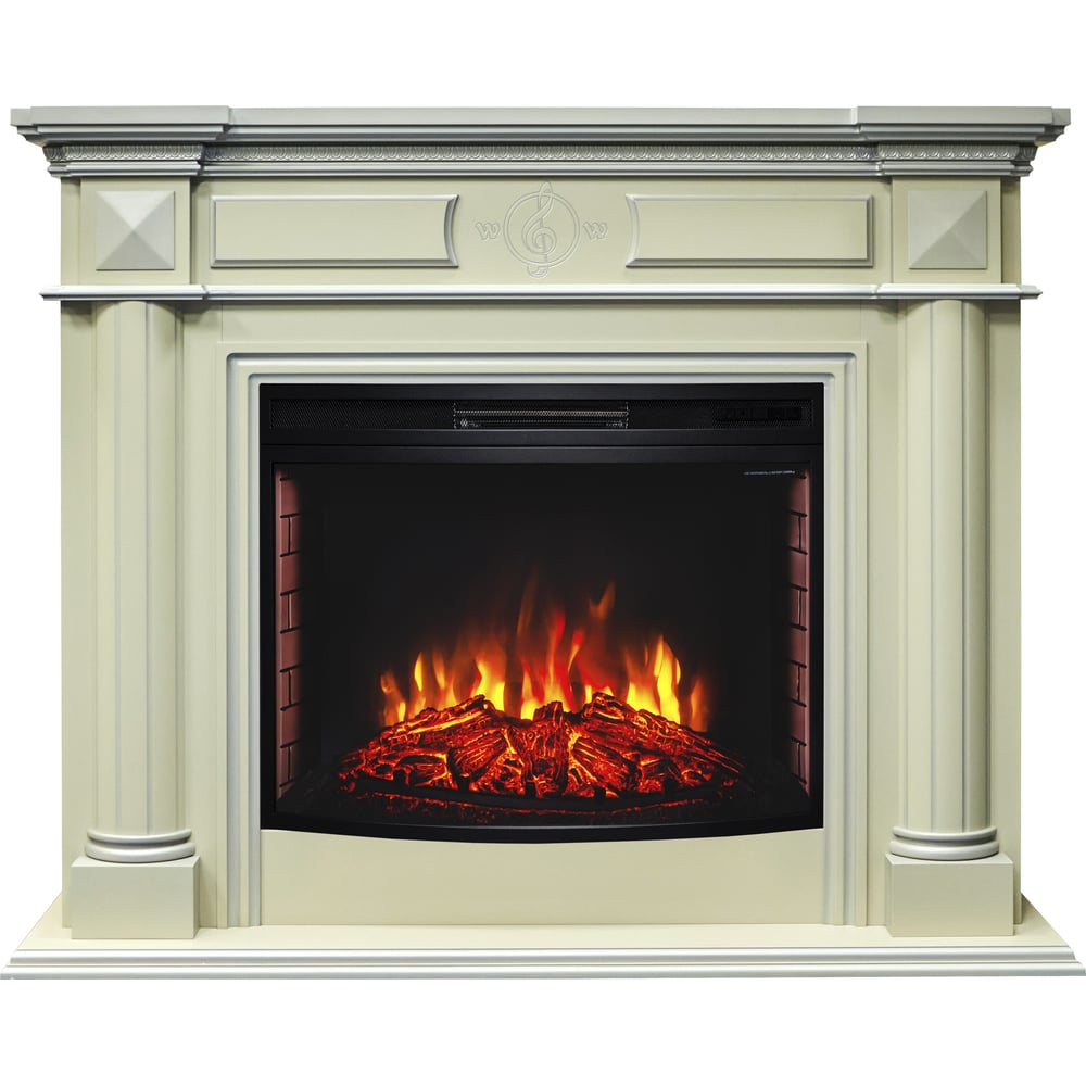 Изображение товара Каминокомплект RealFlame WAGNER 33 BG + FIRESPACE 33 IR с эффектом живого огня для просторных помещ