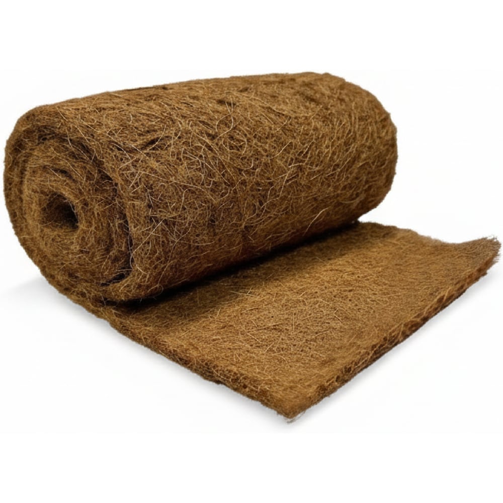 Изображение товара Кокосовая мульча для сада и грядок ГеоПластБорд 0.2х1,5 метра укрывной материал