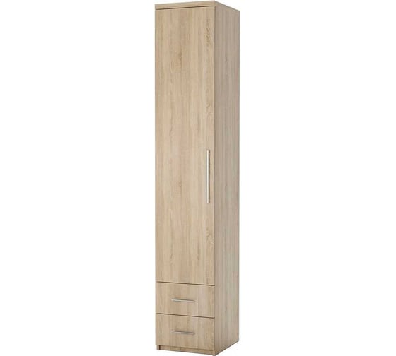 Изображение товара Шкаф офисный с полками и ящиками Шарм Мелодия МПЯ-11 50х60 Дуб Сонома 170523111