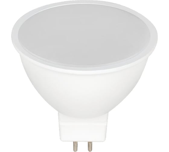 Изображение товара Светодиодная лампа General Lighting Systems 8Вт, 400 Лм, 6500К - холодный белый, цоколь GU5.3, 230В, упаковка 4 штуки 662254