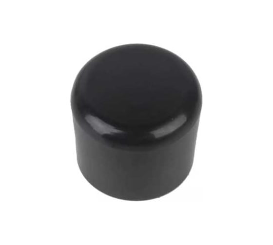 Изображение товара Заглушка пластиковая Миниворкс серия TXT круглая, 558,8 мм, наружная, цвет черный, 1 шт TXT558,8