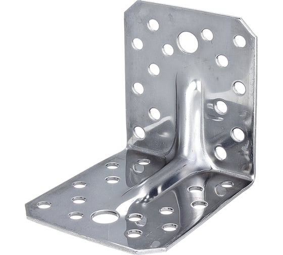 Изображение товара Уголок ALBERTS перфо., нерж., усил., 105x105x90x2,5 мм 335267