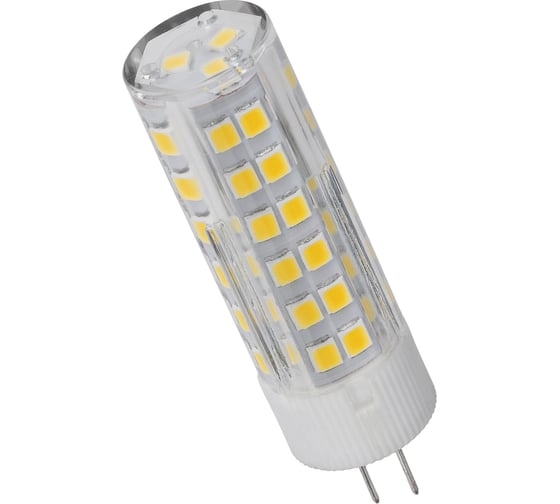 Изображение товара Светодиодная лампа TDM ELECTRIC G4-5 Вт-AC/DC 12 В-3000 К, SMD, 16x57 мм SQ0340-0213