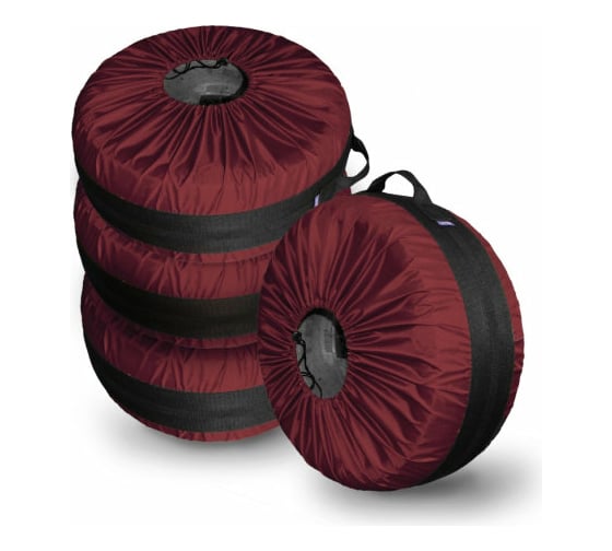 Изображение товара Комплект чехлов на покрышки Belon familia R16-21, красный ЧК-1Б-КР