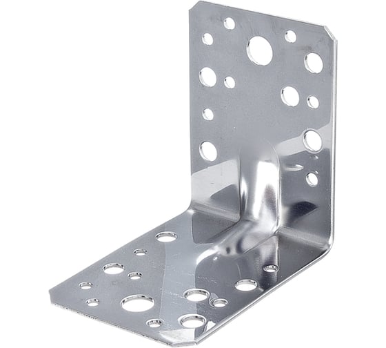 Изображение товара Уголок ALBERTS перфо., нерж., усил., 90x90x65x2 мм 335250