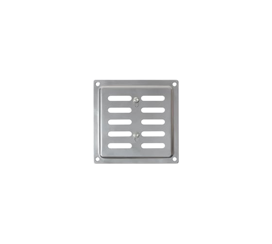 Изображение товара Решетка вентиляционная регулируемая DOMART 100x100 цинк 4660046012748