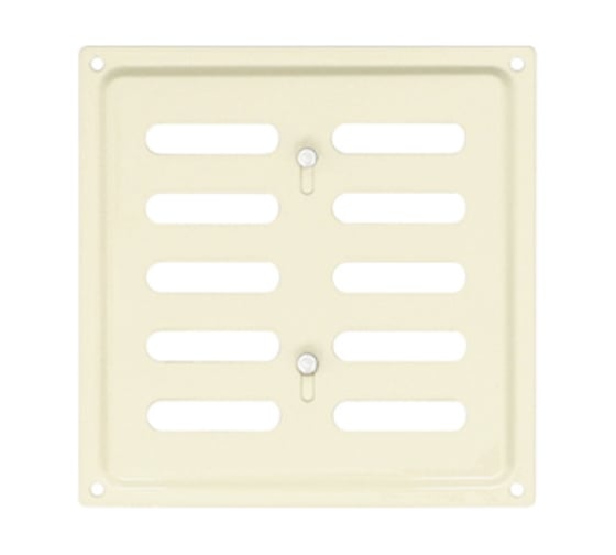 Изображение товара Решетка вентиляционная регулируемая DOMART 150x150 бежевый 4660046017989