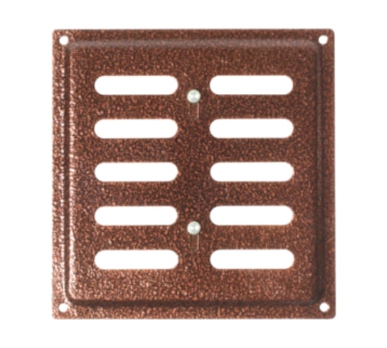 Изображение товара Решетка вентиляционная регулируемая DOMART 150x150 медь антик 4660046004873