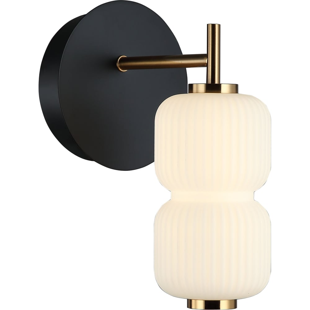 Изображение товара Бра Росток MBM-8326/1 W BK 6W LED пластиковый плафон стиль модерн