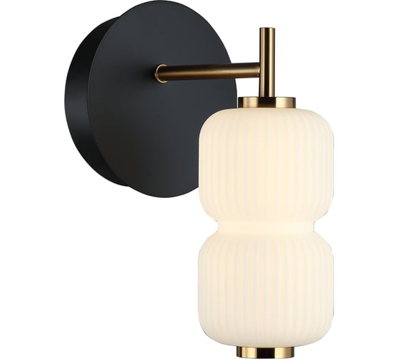 Изображение товара Бра Росток MBM-8326/1 W BK черный 6W LED 3000K h265, HAO24 988385830