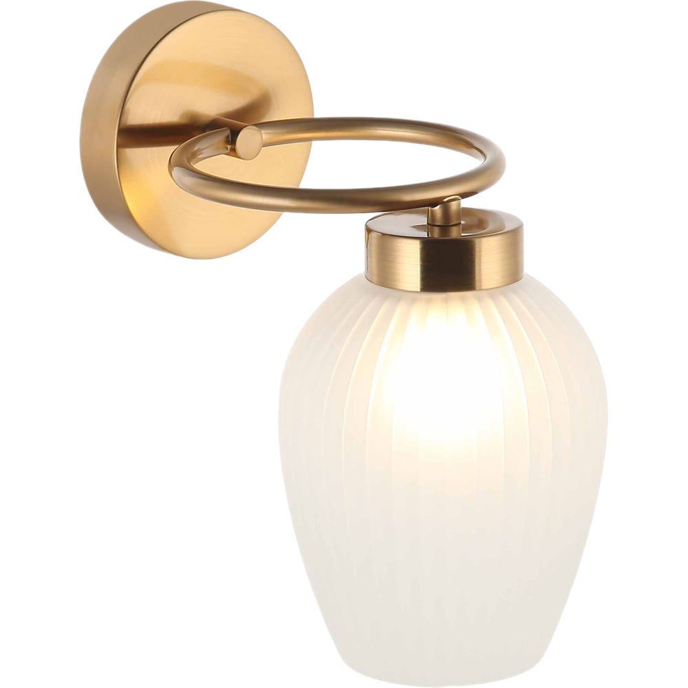 Изображение товара Бра Росток MBM-5919/1 BRO+W латунь 1x40W G9 модерн