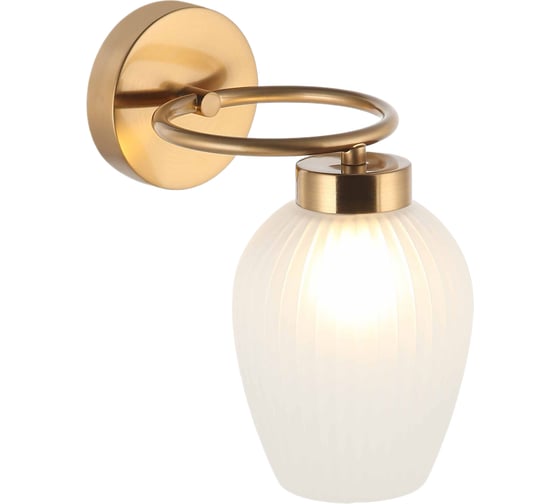 Изображение товара Бра Росток MBM-5919/1 BRO+W латунь 1x40W G9 h235, HAO24 988385870