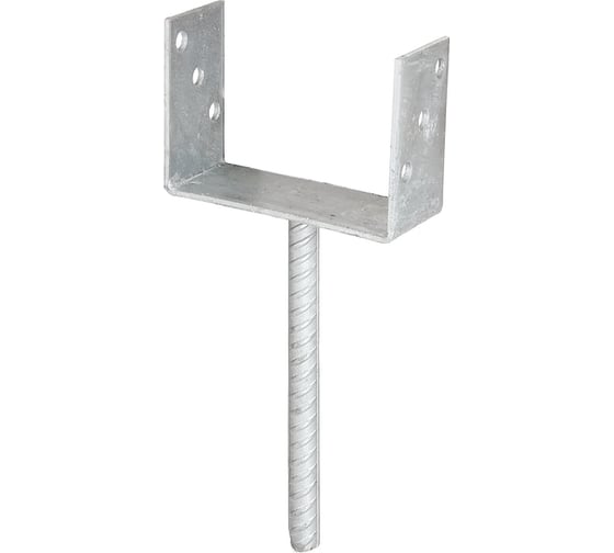 Изображение товара Основание стойки ALBERTS U-обр., г-оц., 141x100 мм 214302