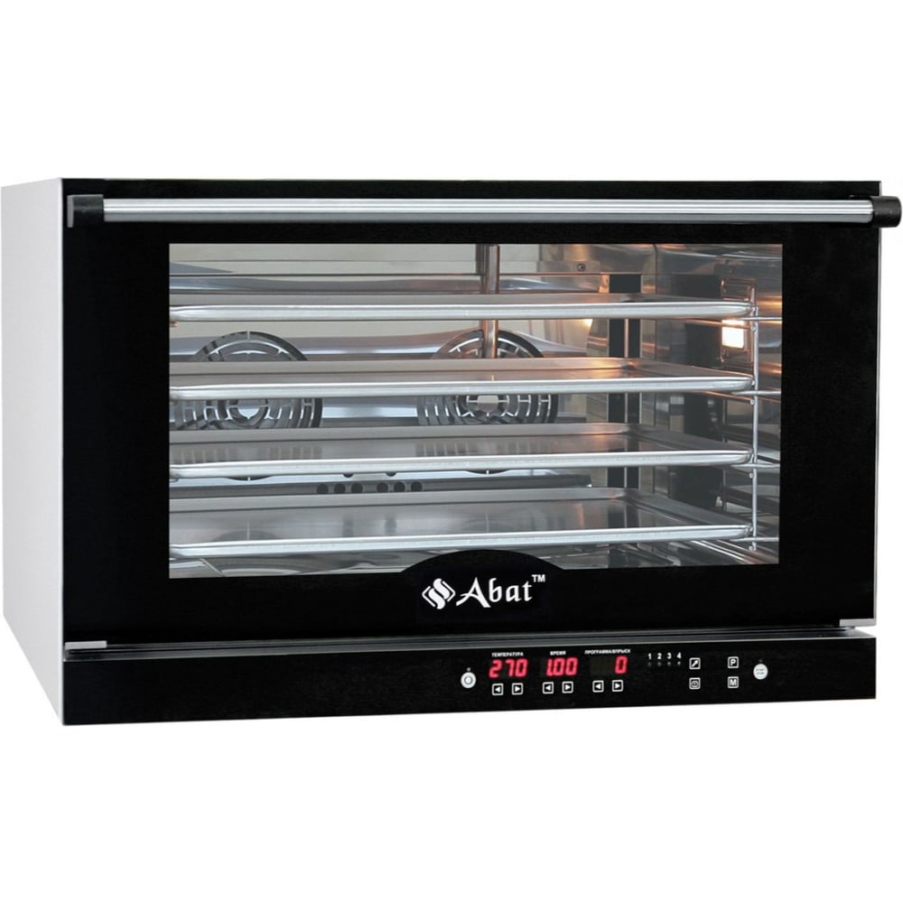 Изображение товара Конвекционная печь Abat КЭП-4П с пароувлажнением 4 уровня 220В