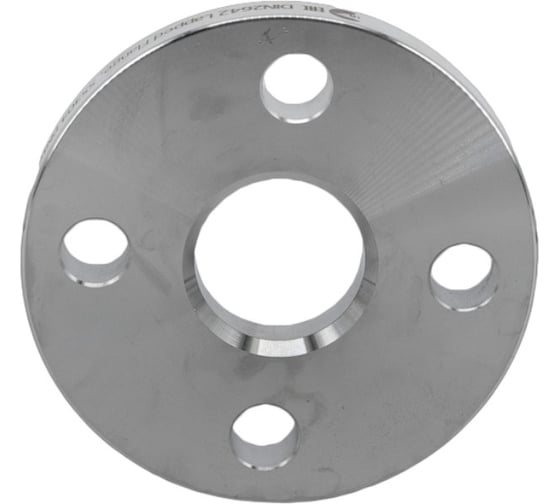 Изображение товара Фланец свободный NEWKEY DIN2642 нержавеющий, AISI316 DN40 (1_1/2) (48,3мм), (CF8M), РN10 NK-FLD40/6