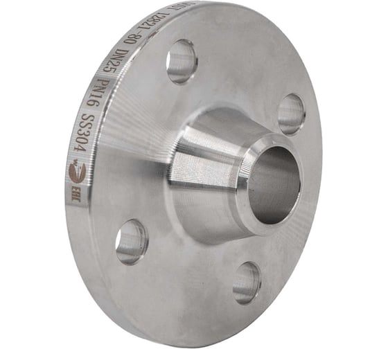 Изображение товара Фланец воротниковый нержавеющий NEWKEY AISI304 DN25 (1) (32мм), (CF8), РN16 NK-FN25/4