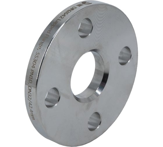 Изображение товара Фланец свободный NEWKEY DIN2642 нержавеющий, AISI304 DN32 (1_1/4) (42,4мм), (CF8), РN10 NK-FLD32/4