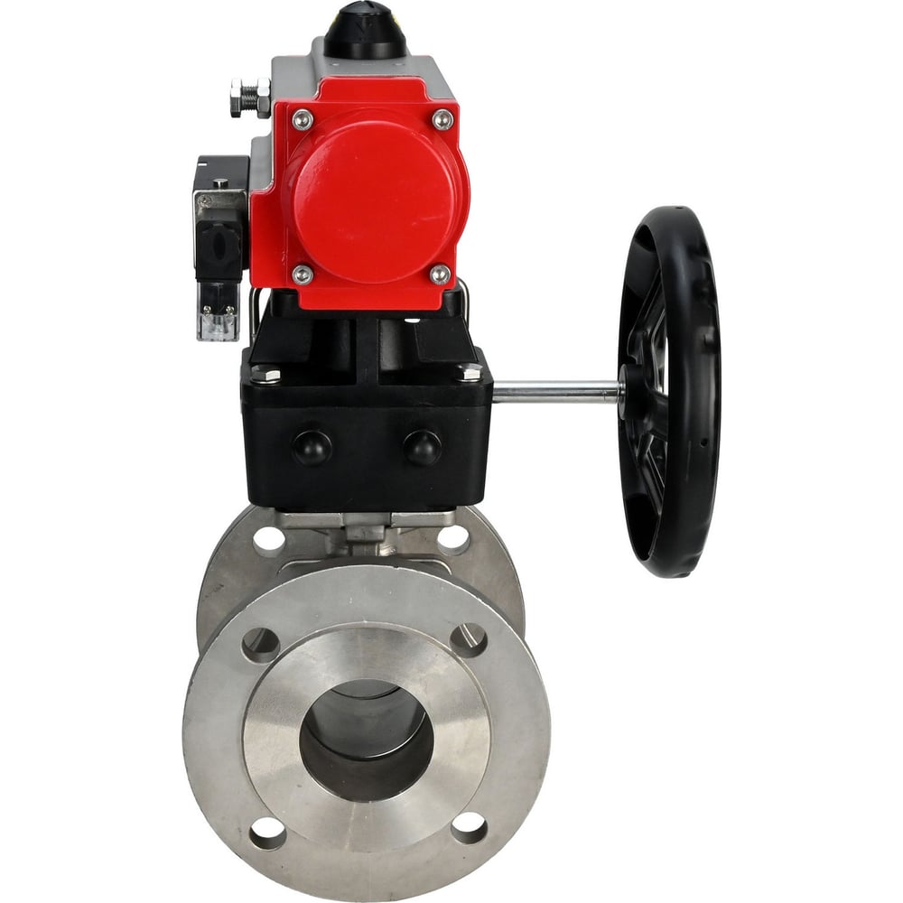 Изображение товара Шаровой кран DN.ru КШФП.316.200 Ду20 Ру40 с пневмоприводом Изображение товара Шаровой кран DN.ru КШФП.316.200 Ду20 Ру40 с пневмоприводом