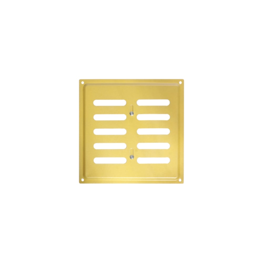 Изображение товара Решетка вентиляционная DOMART 175x175 регулируемая сталь золото