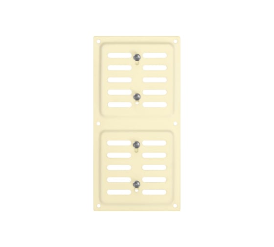 Изображение товара Решетка вентиляционная регулируемая DOMART 200x100 бежевый 4660046018979