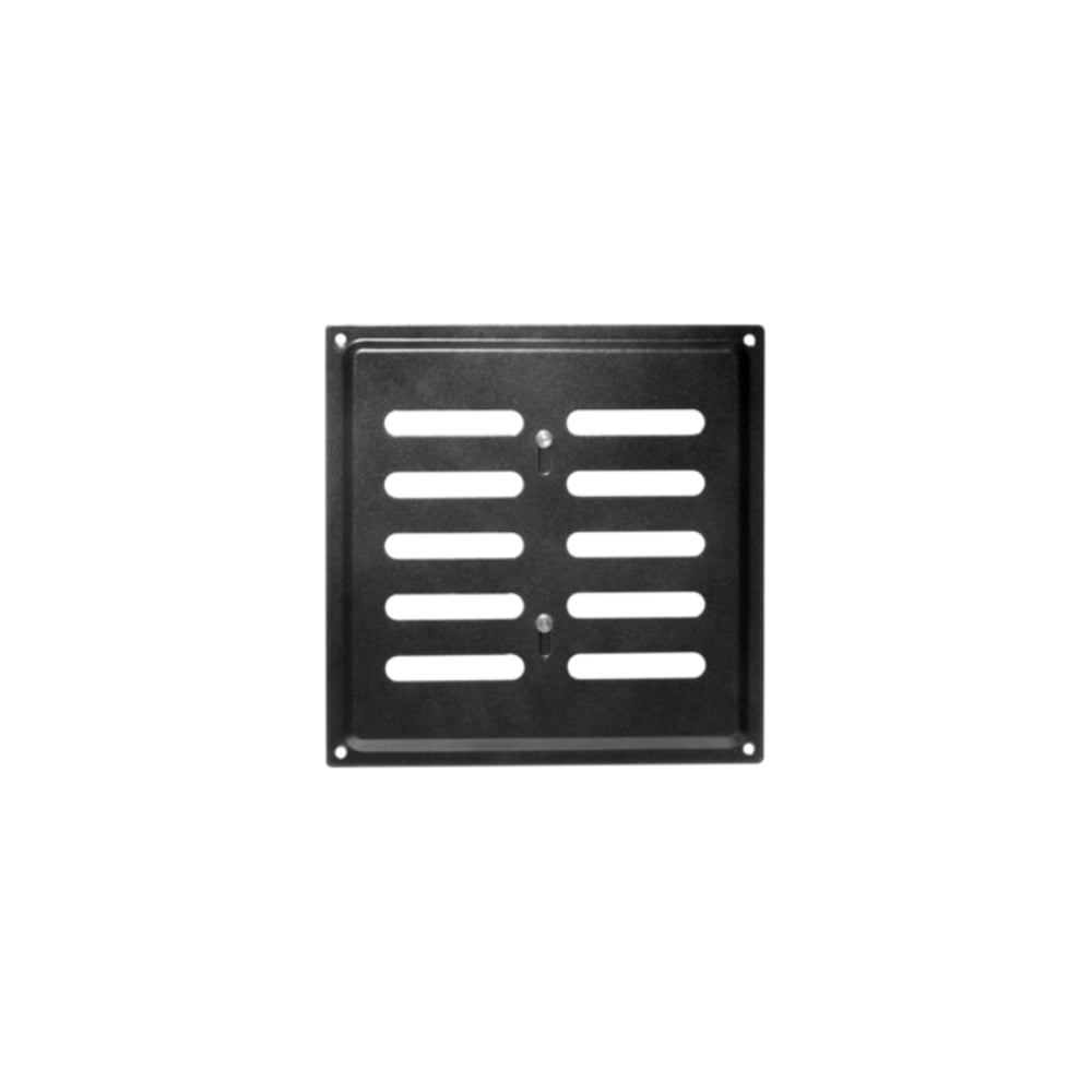 Изображение товара Регулируемая вентиляционная решетка DOMART 175x175 черный