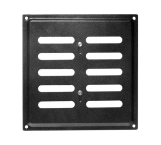 Изображение товара Решетка вентиляционная регулируемая DOMART 175x175 черный 4660046018719