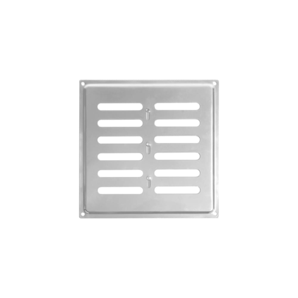 Изображение товара Регулируемая вентиляционная решетка 200x200 цинк DOMART для внутренней наружной установки