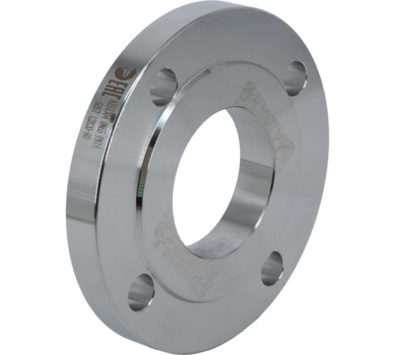 Изображение товара Фланец плоский с зеркалом нержавеющий NEWKEY AISI304 DN65 (2_1/2) (76мм), (CF8), РN16 NK-F65/4