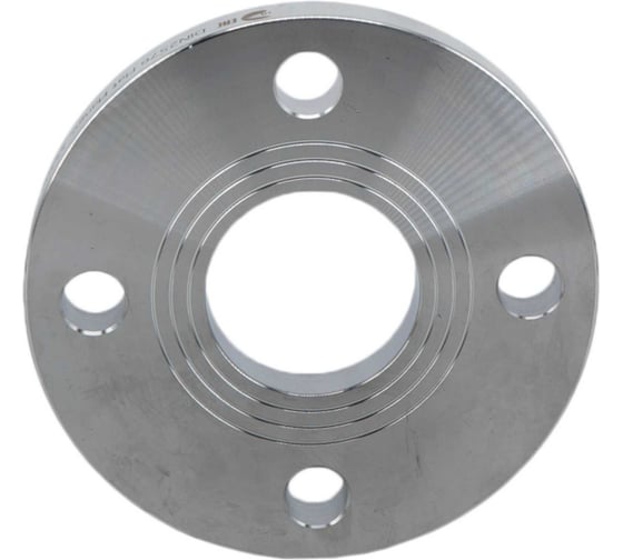 Изображение товара Фланец плоский NEWKEY DIN2576 нержавеющий, AISI316 DN50 (2) (60,3мм), (CF8M), РN10/16 NK-FD50/6