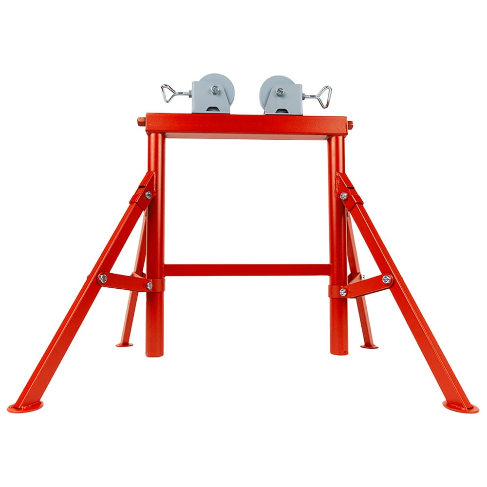 Изображение товара Стойка для труб TD-tools TD1108AL с роликами высокая грузоподъемность