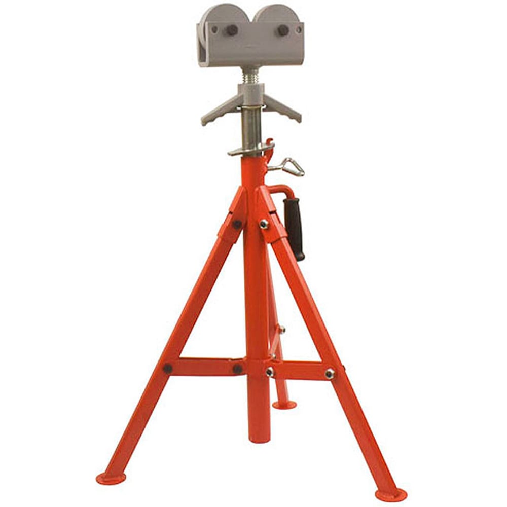 Изображение товара Стойка для труб TD-tools TD1108RH с роликами для подъема и транспортировки труб