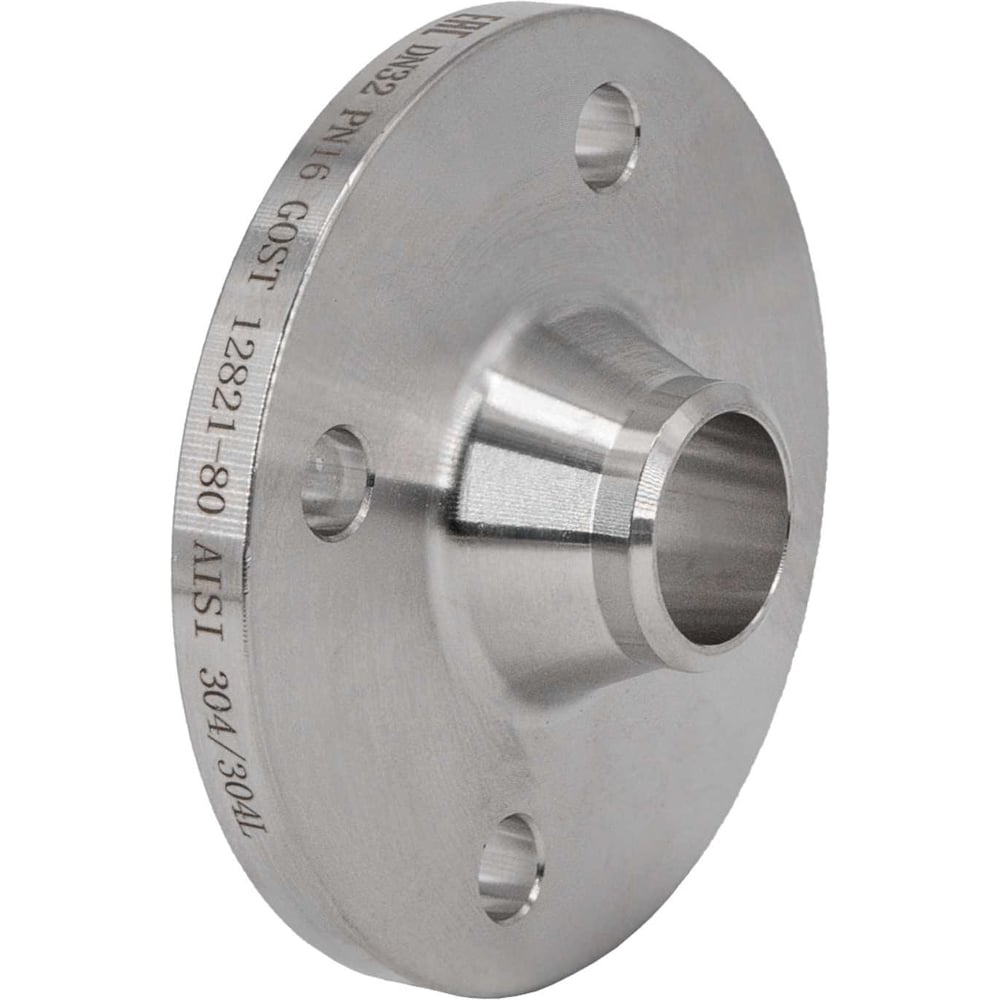 Изображение товара Фланец воротниковый нержавеющий NEWKEY AISI304 DN32 (1_1/4) (38мм), (CF8), РN16 NK-FN32/4