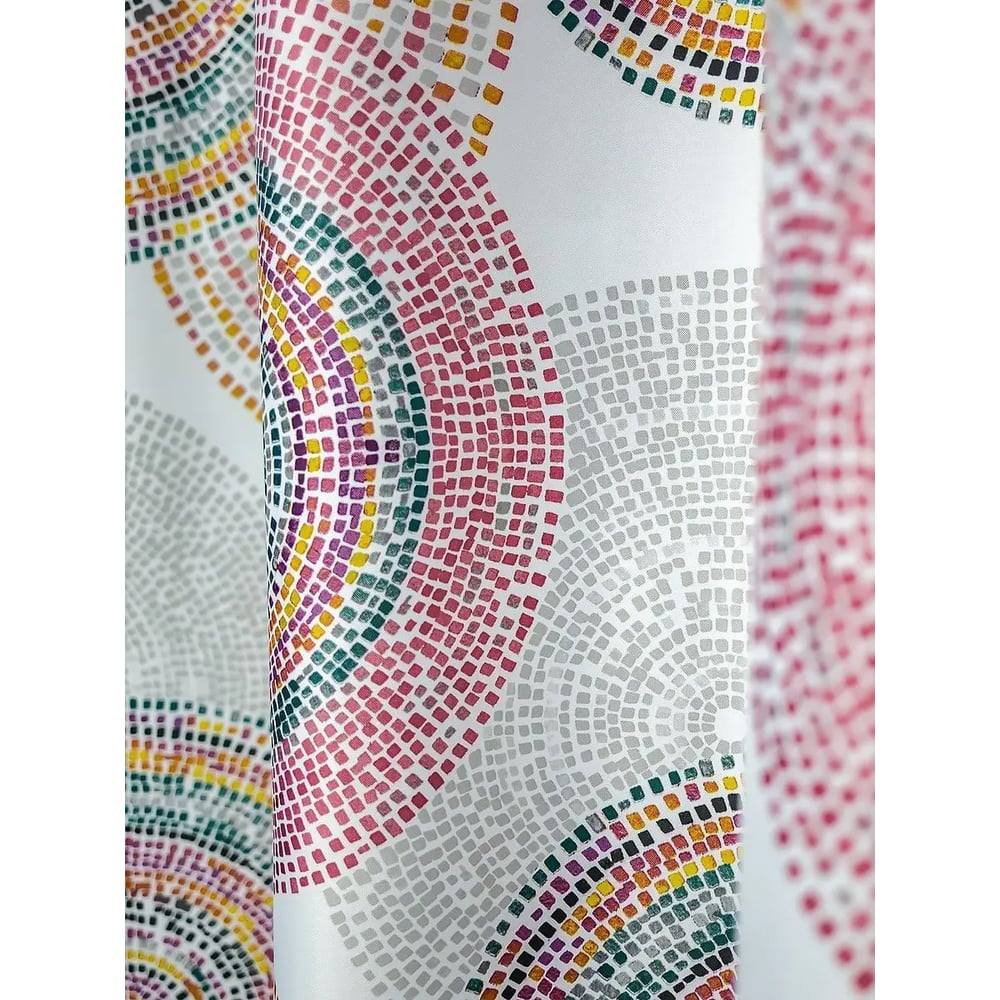 Изображение товара Штора для ванной комнаты 180x200 см Bath Plus Etno4 red ch17193