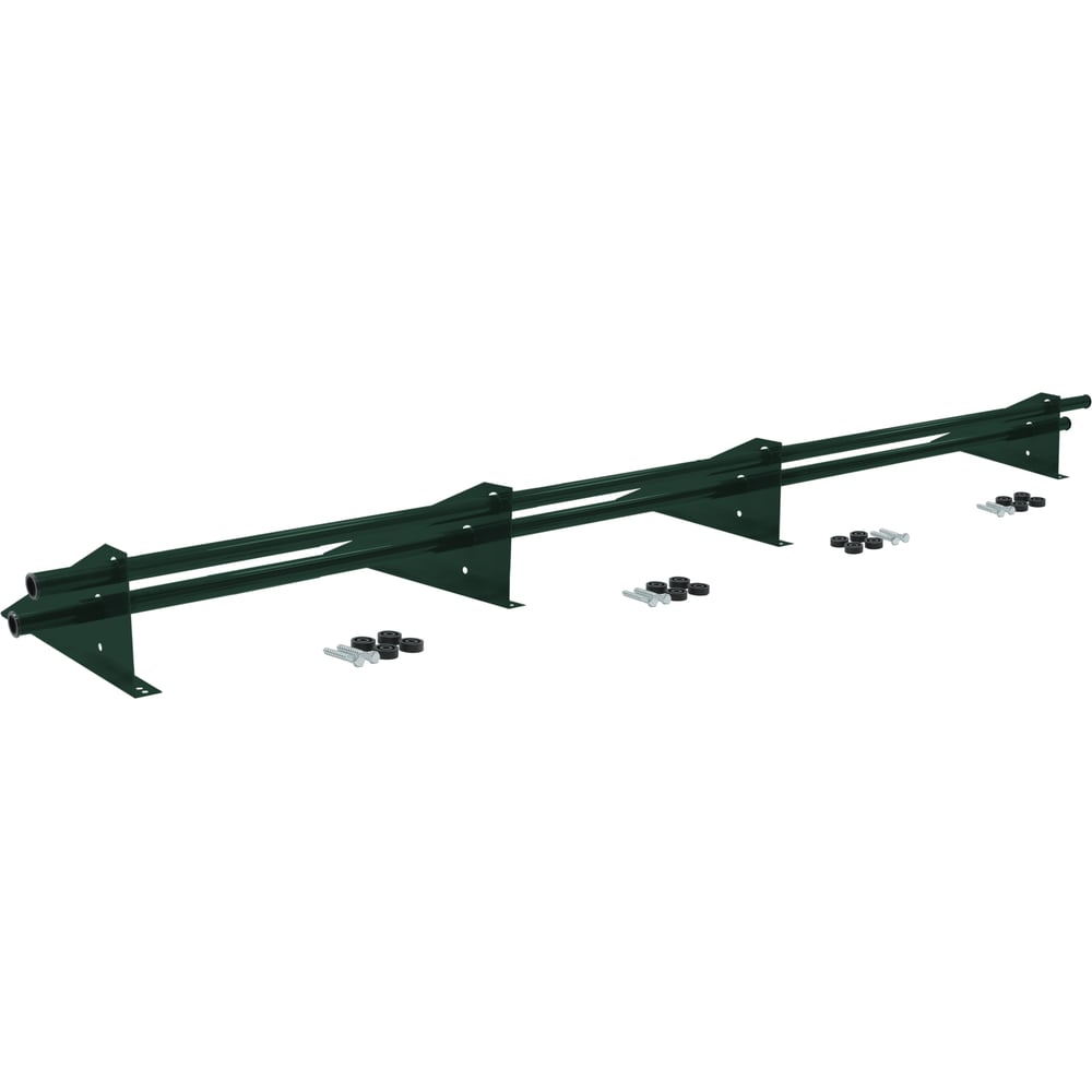 Изображение товара Снегозадержатель трубчатый универсальный Grand Line Optima плюс RAL 6005 3м для кровли