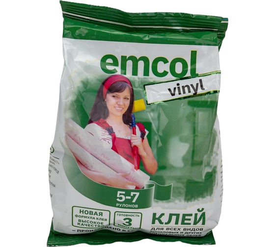 Изображение товара Клей для обоев emcol Винил 200 г 4607133680374
