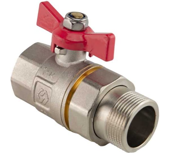 Изображение товара Кран-американка MVI ГОСТ, 1 1/2 вн-нар, рычажная рукоятка BV.920.08