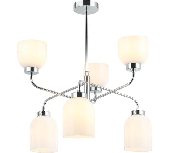 Изображение товара Люстра Росток MDM-5911/6 CR+W хром 6x40W E27 d580 h610, HAO24 988385725