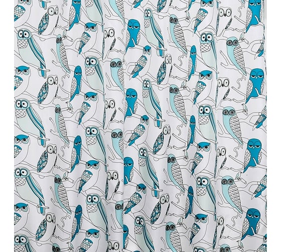 Изображение товара Штора для ванной комнаты Bath Plus 180х200 OWLS СОВЫ ch15070