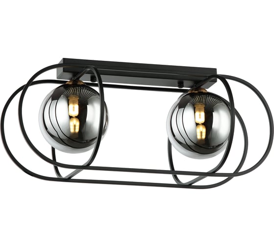 Изображение товара Люстра Росток MXM-4877/2 BK+SG черный 2x40W G9 d460 h210, HAO24 988385763