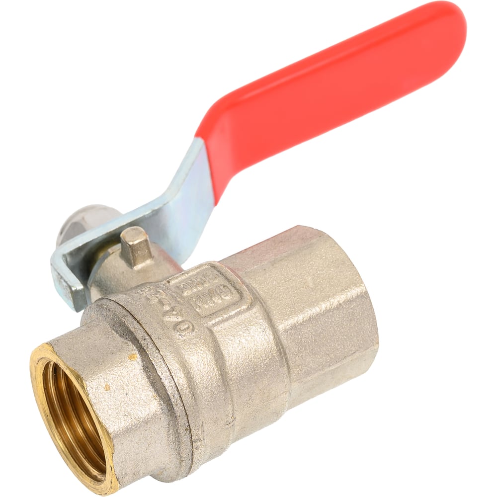 Изображение товара Шаровой кран MVI ГОСТ 1/2 вн.-вн. рычажная рукоятка BV.911.04