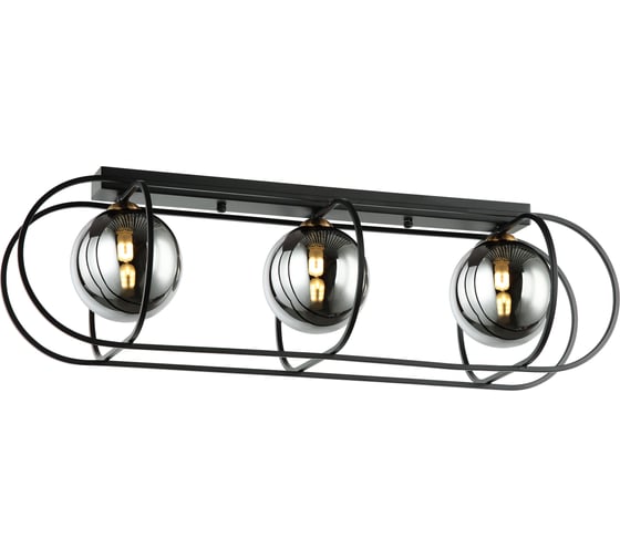 Изображение товара Люстра Росток MXM-4877/3 BK+SG черный 3x40W G9 d680 h210, HAO24 988385764