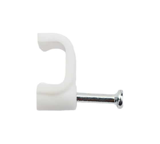 Изображение товара Плоская кабельная скоба duwi 8х3 мм, белая, 20 шт. 30326 8